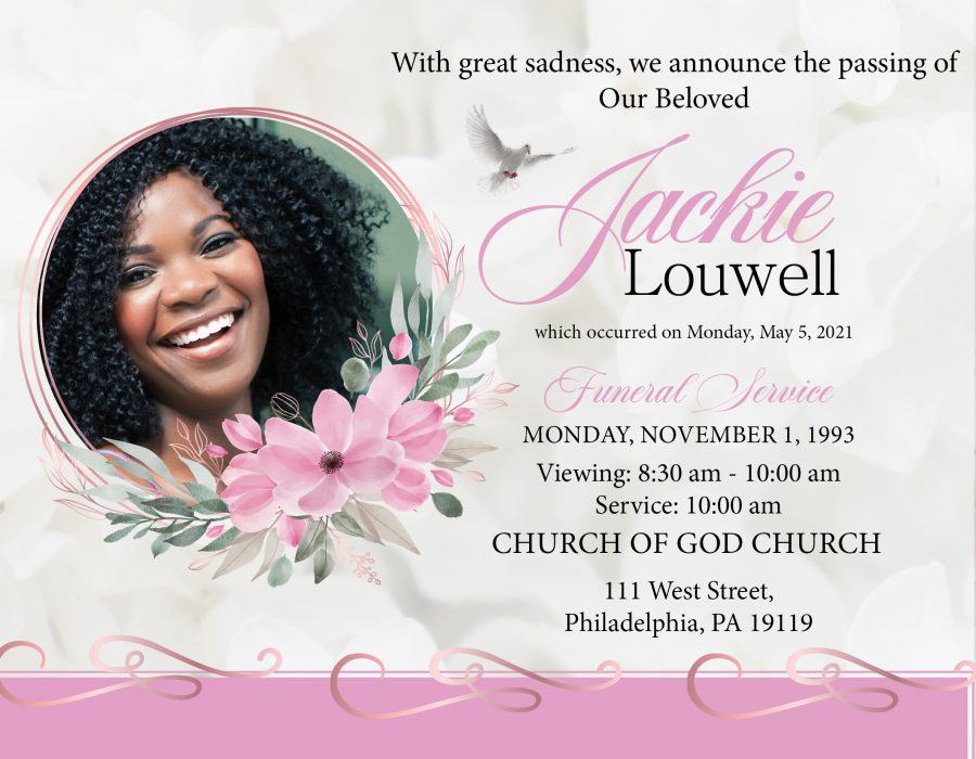 Funeral Announcement Cards4